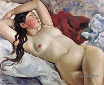 inclinable nue 1935 1 russe Peinture à l'huile